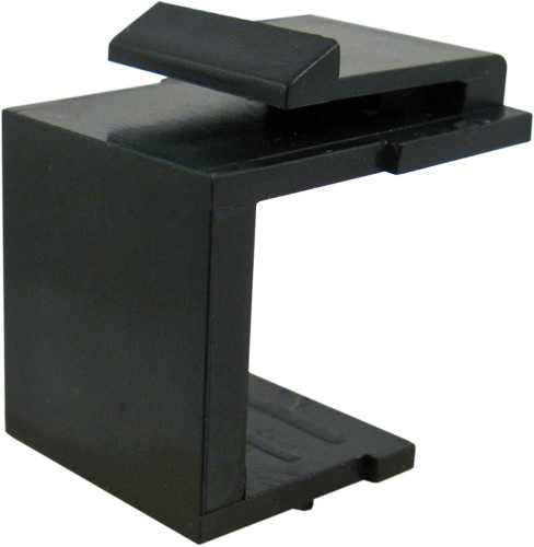 Vertical Cable Blank Keystone Insert