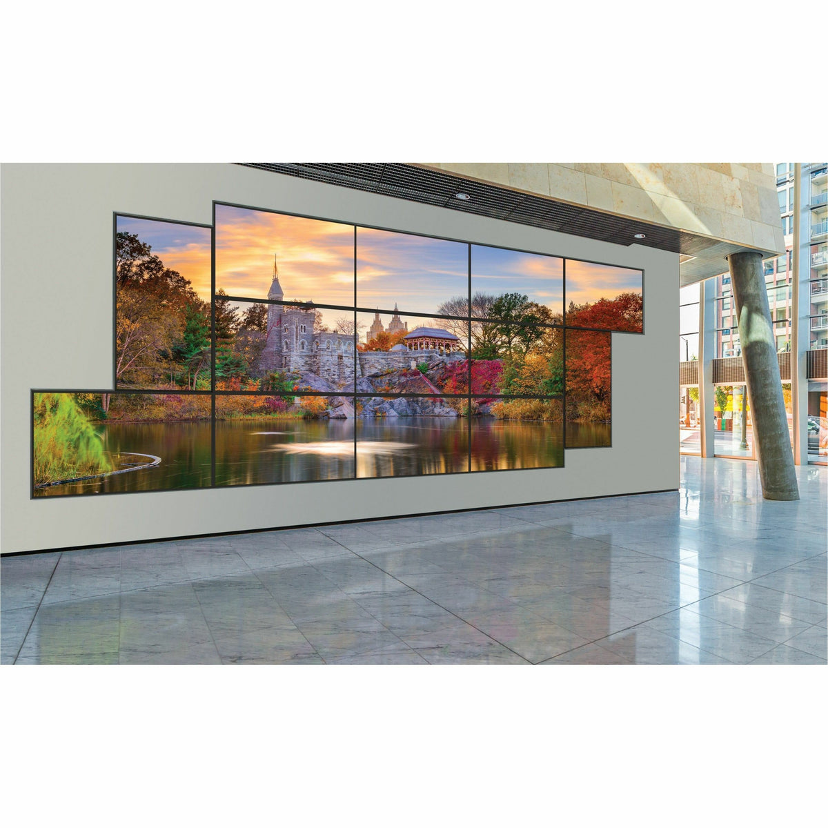 Peerless DS-VW775-QR Supreme Full Service Video Wall Mount with Quick Release for 46" to 60" Displays