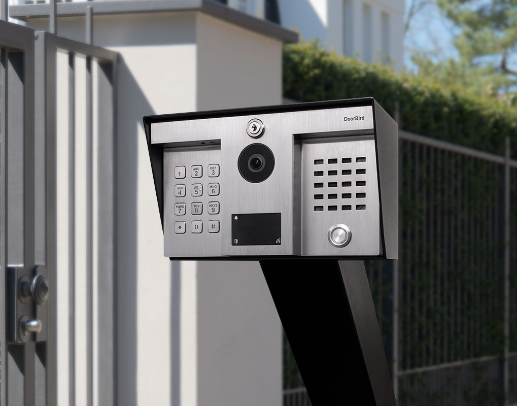 DoorBird 423866720 IP Upgrade Intercom for DoorKing Classic/Plus Stainless Steel V2A, Brushed