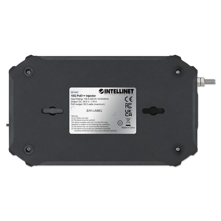 Intellinet 561945 10G PoE++ Injector