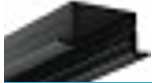 Lumentruss 1300 Series Aluminum Channel, 8ft