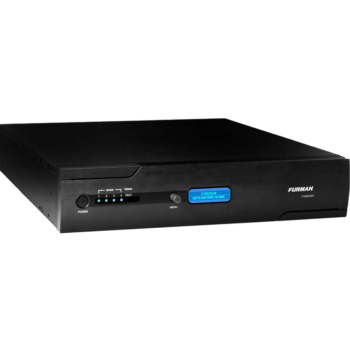 Furman Pro F1500-UPS 1500VA, 2RU Uninterruptible Power Supply & Voltage Regulator