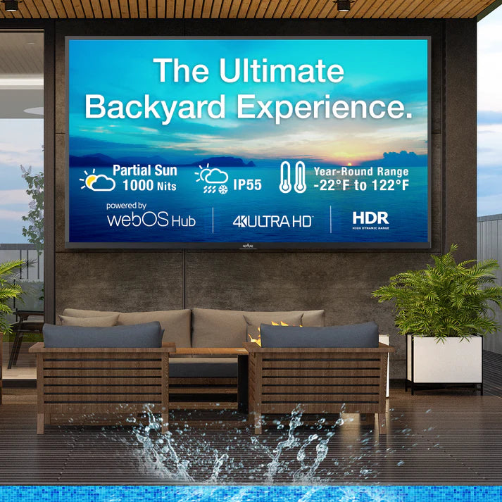 Neptune 75" Partial Sun Outdoor Smart TVs (2026)