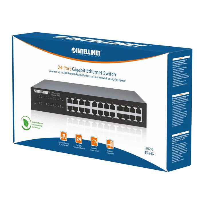 Intellinet 561273 24-Port Gigabit Ethernet Switch
