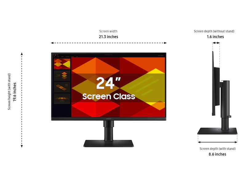 Samsung S24D408GAN LCD 24 S40GD FHD Monitor