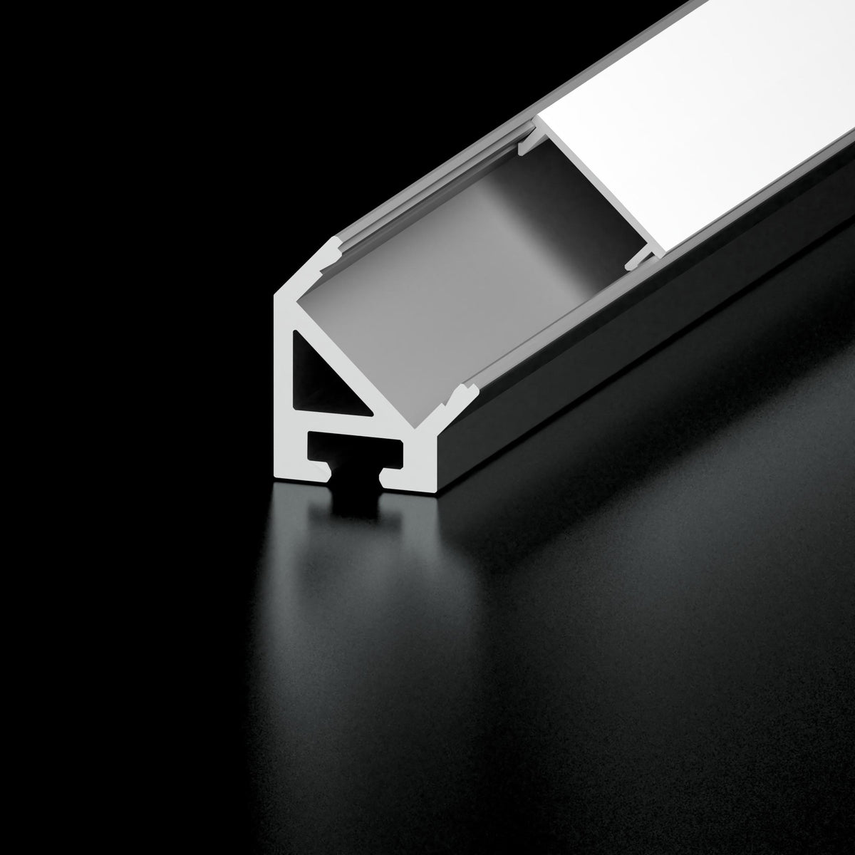 Diode Channel Bundle, 45 Degree Channel Frosted Lens