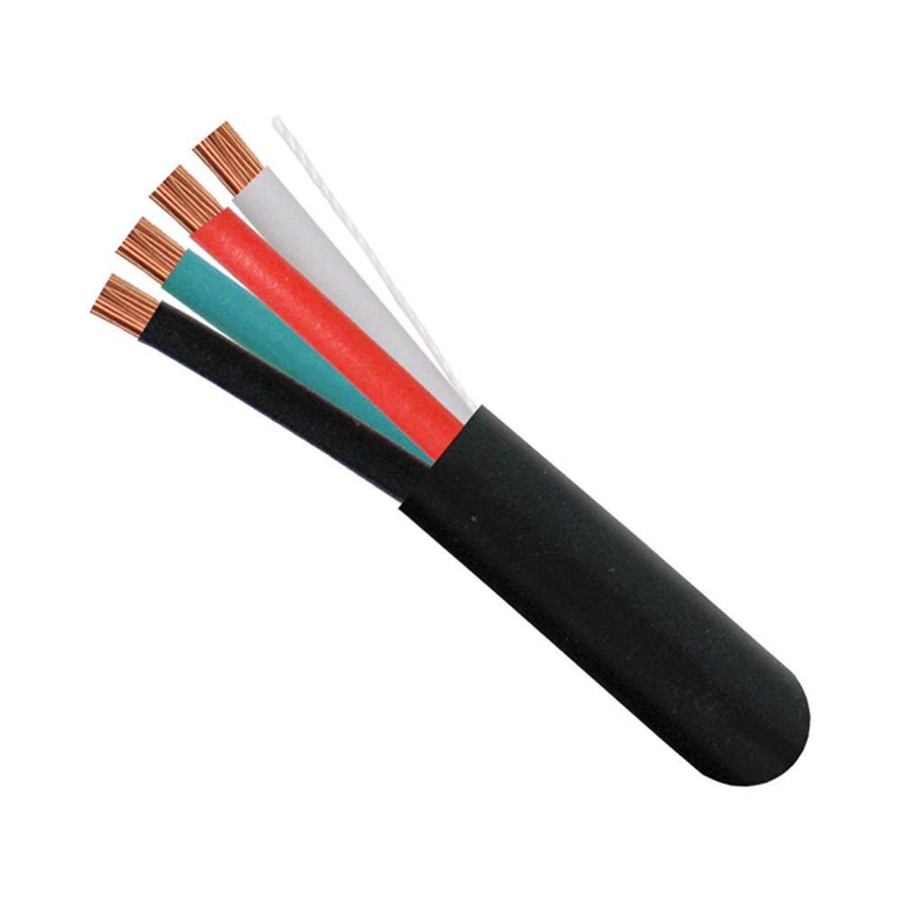 Vertical Cable 18/4 500ft Speaker Wire 209-2329/BK Audio Cable