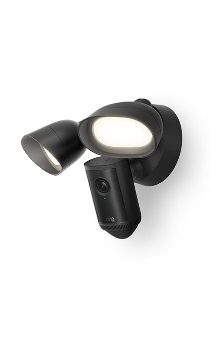 Ring Floodlight Cam Pro 4K, Wired