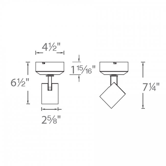 WAC Lighting Lucio 6010 10W Monopoint Luminaire