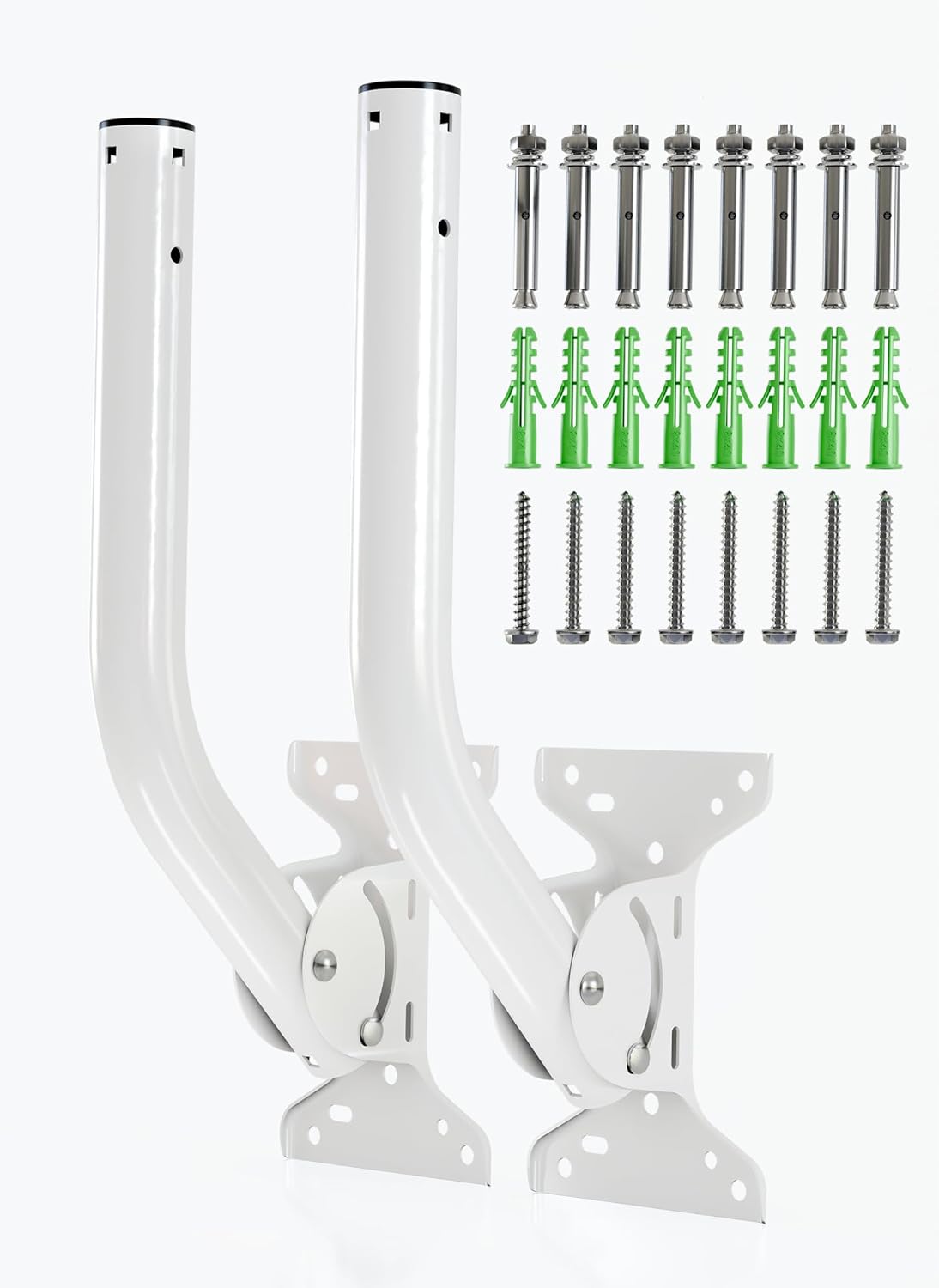 ProEdge 2-Pack Universal Antenna Pole Mount Bracket (UB-AM) Comp.