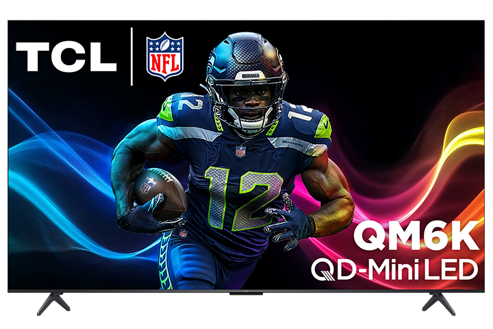 TCL QM6K 55"-98" Series QD-Mini LED QLED 4K UHD Smart TV with Google TV