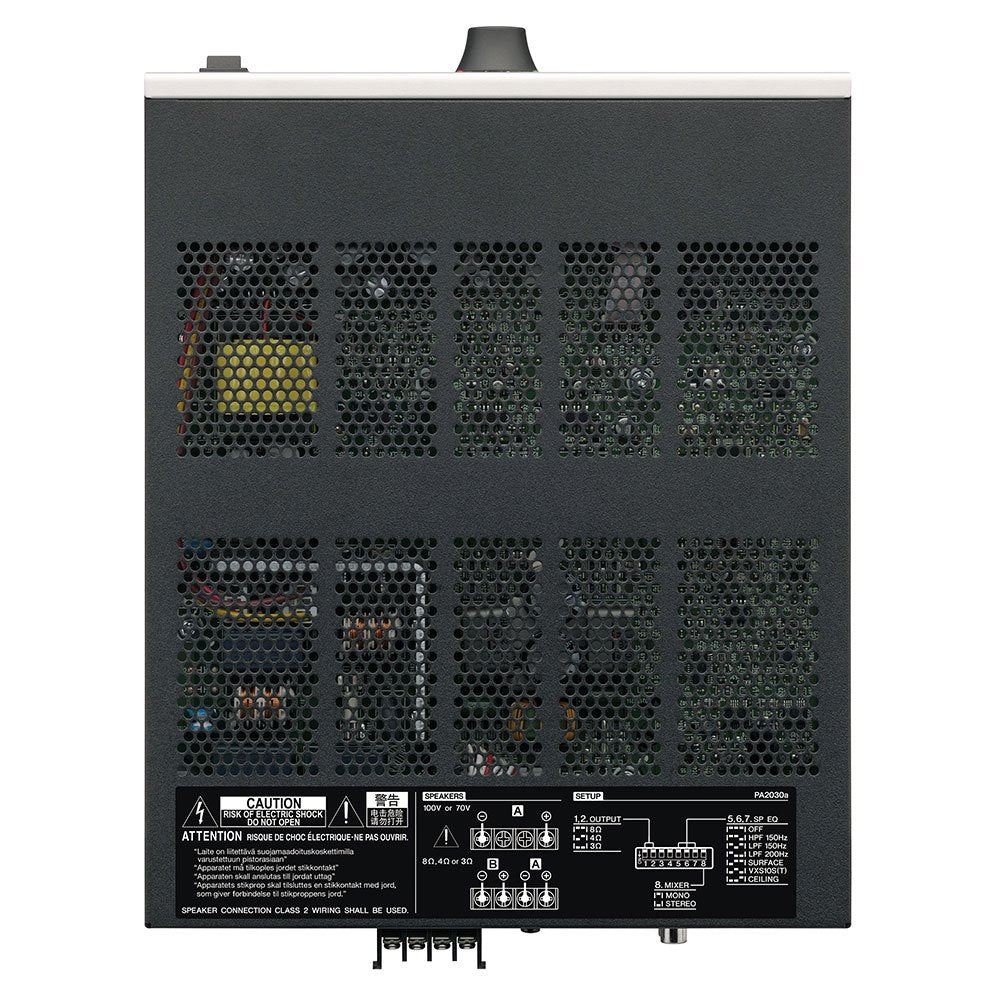 Yamaha CIS PA2030a Lo-Z/Hi-Z Switchable Class-D 1Ch x 60W Power Amplifier
