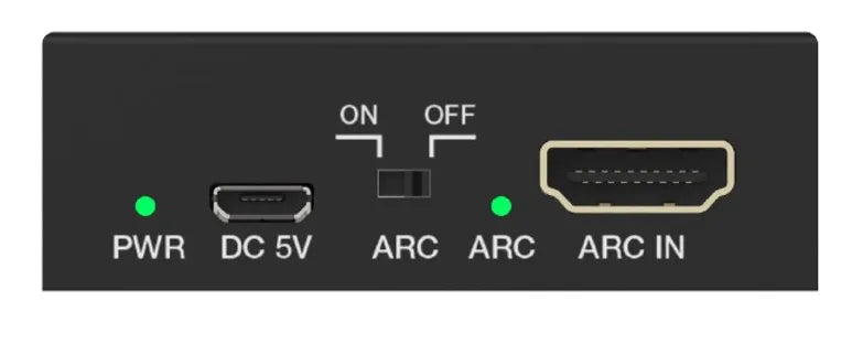 Simplified DARC1 ARC Audio Extractor with Downmix to Stereo