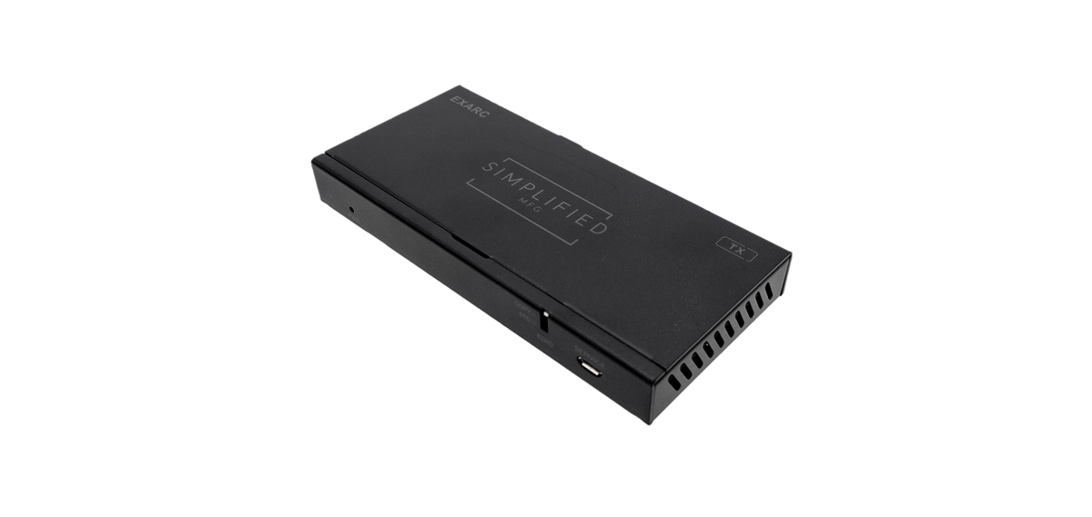 Simplified EXARC 4K HDMI 40m/131 ft. on Cat6/Cat 5e 18Gbps extender