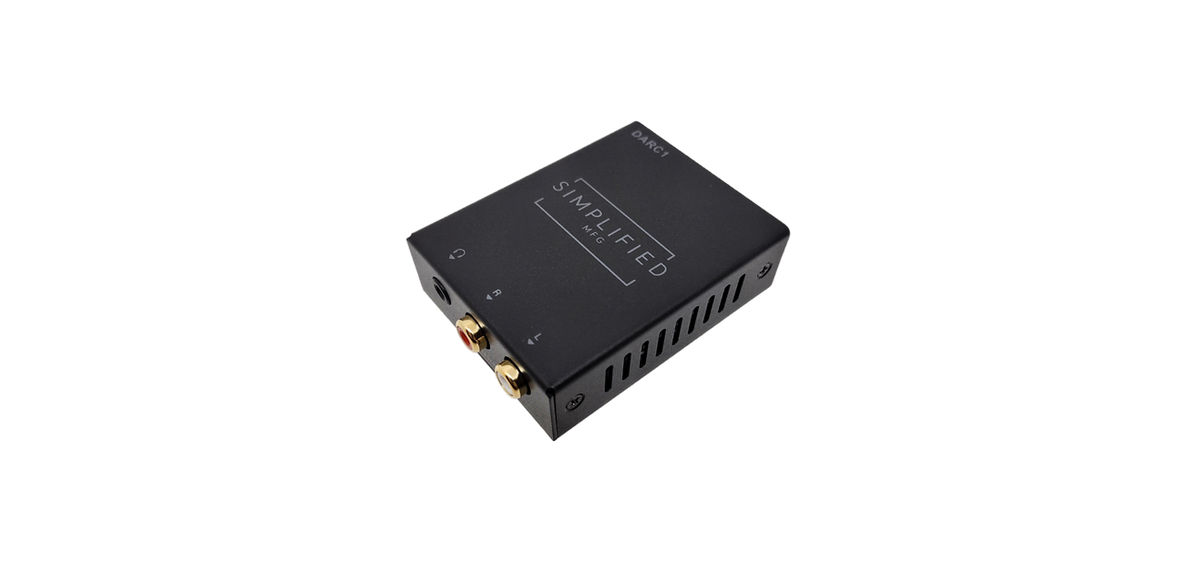 Simplified DARC1 ARC Audio Extractor with Downmix to Stereo