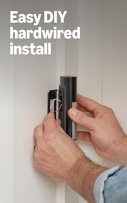 Ring Wired Doorbell Plus, 2K (Newest Model)