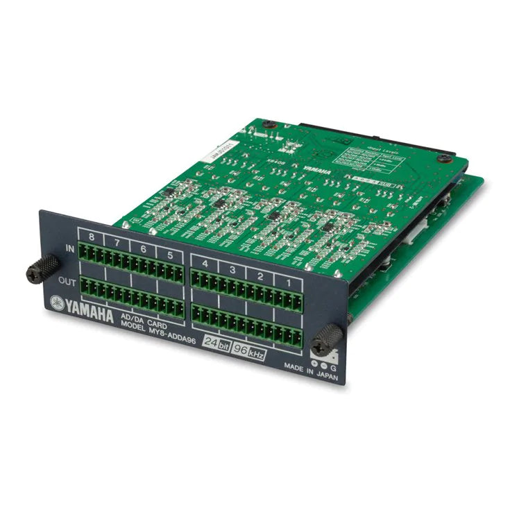 Yamaha CIS MY8-ADDA96 8 Analog Input and 8 Analog Output Card
