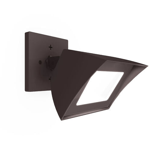 WAC Lighting Endurance LED 54W LED 4.75 inch Black Outdoor Wall Lighting in 3500K