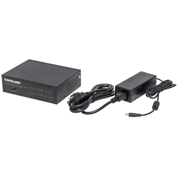 Intellinet 561204 8-Port Gigabit Ethernet PoE+ Switch