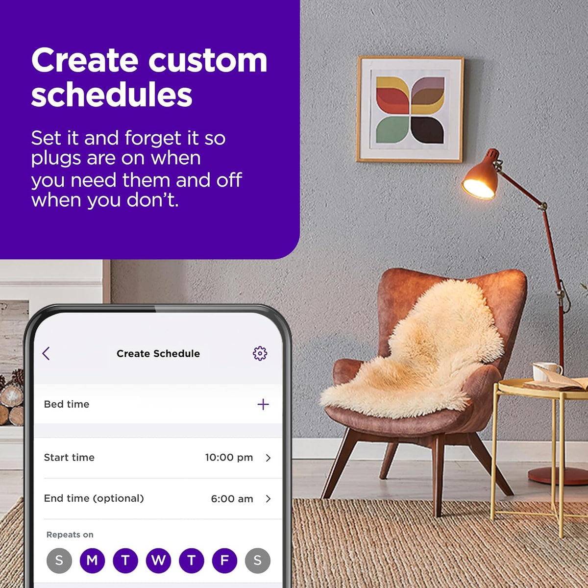 Roku Indoor Smart Plug SE 1 pack