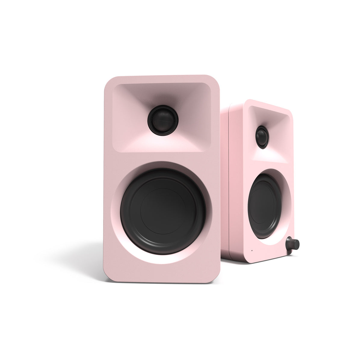 Kanto ORAMP Powered Reference Desktop Speakers with USB-C Input and Bluetooth - Pink, Pair