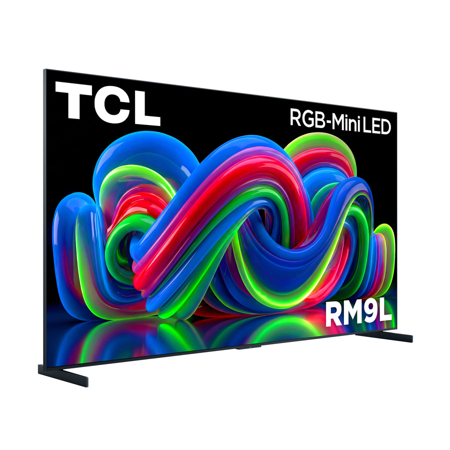 TCL RM9L Series 4K UHD HDR RGB-Mini LED TV with Google TV 85"-115" (2026)