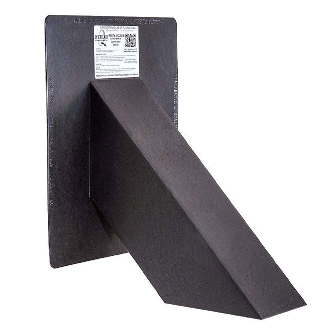QuickFlash A/C U-B "Universal Brick and Cultured Stone" Line Set Flashing Panel
