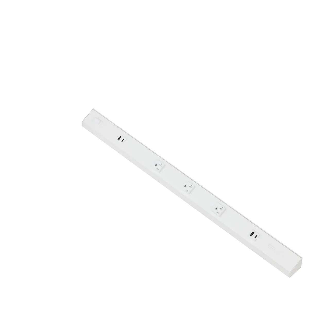 American Lighting ATOM Power Strip 30in White Finish