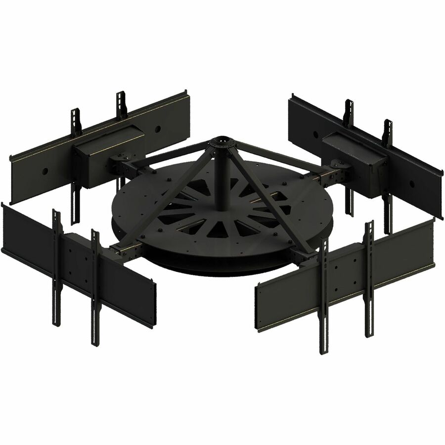 Peerless DST975-4 Multi-Display Ceiling Mount with Four Telescoping Arms For 37" to 75" Displays