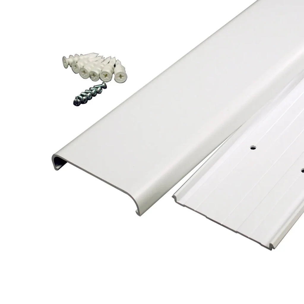 Sanus CCSTVK 2-Piece 3.5in PVC White Flat Screen TV Kit
