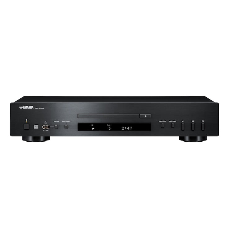 Yamaha CD-S303BL CD Player, Black