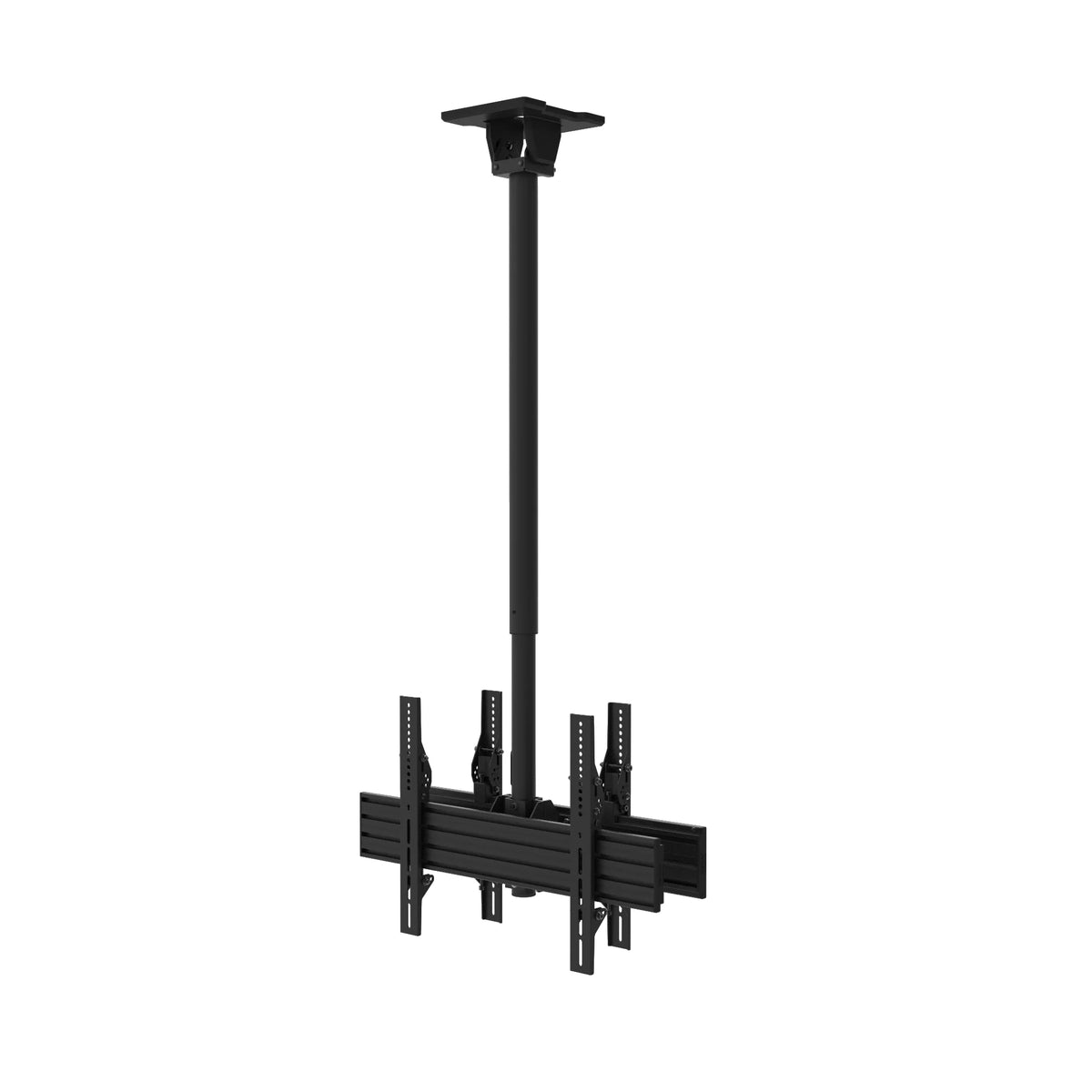 Kanto CM600BTB Back-to-Back Dual Screen TV Ceiling Mount for 40” to 80” TVs