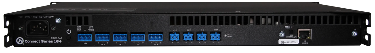 LEA CS164 Smart AMP | 4 Channels | 160 Watts Per Channel