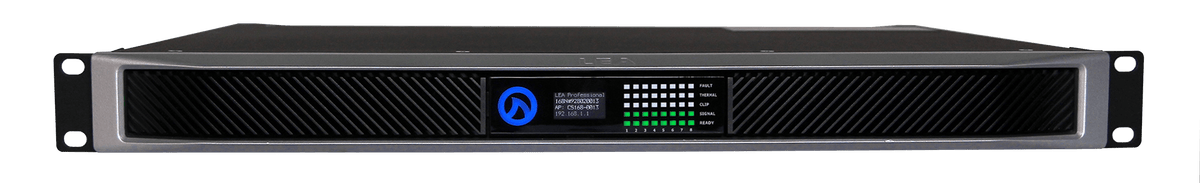 LEA CS168 Smart AMP | 8 Channels | 160 Watts Per Channel