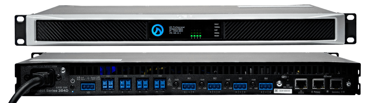 LEA CS354D Smart AMP | 4 Channels | 350 Watts Per Channel