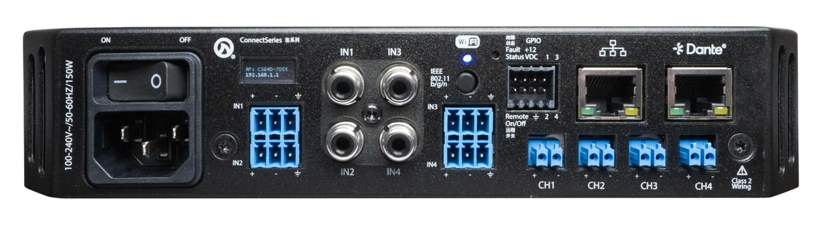 LEA CS64D Smart AMP | 4 Channels | 60 Watts Per Channel
