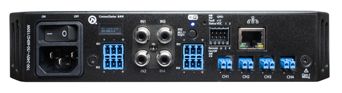 LEA CS34 Connect Series Half-Rack (IoT-Enabled Professional Amplifiers)