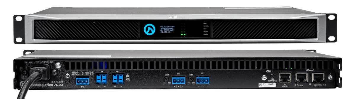 LEA CS702D Smart AMP | 2 Channels | 700 Watts Per Channel