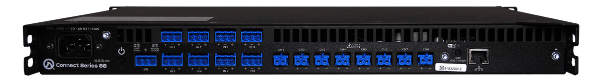 LEA CS88 Smart AMP | 8 Channels | 80 Watts Per Channel