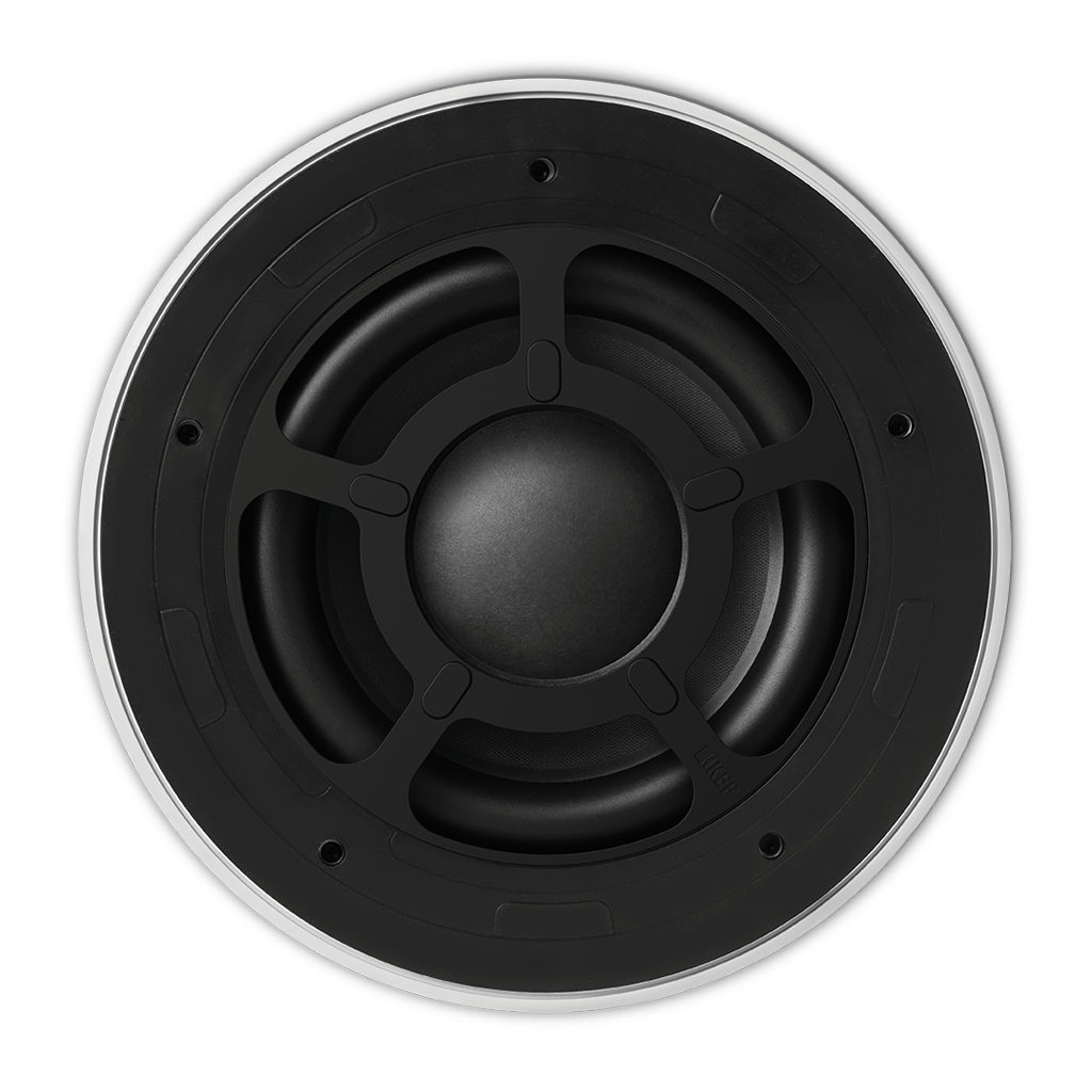 Kef Ci250RRb-THX 10" In-Ceiling subwoofer THX White, Each