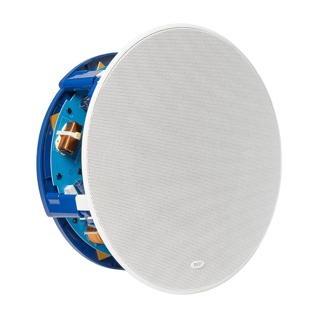 Kef Three way 10" Meta In-ceiling LCR White Ci250RRM-THX, Each