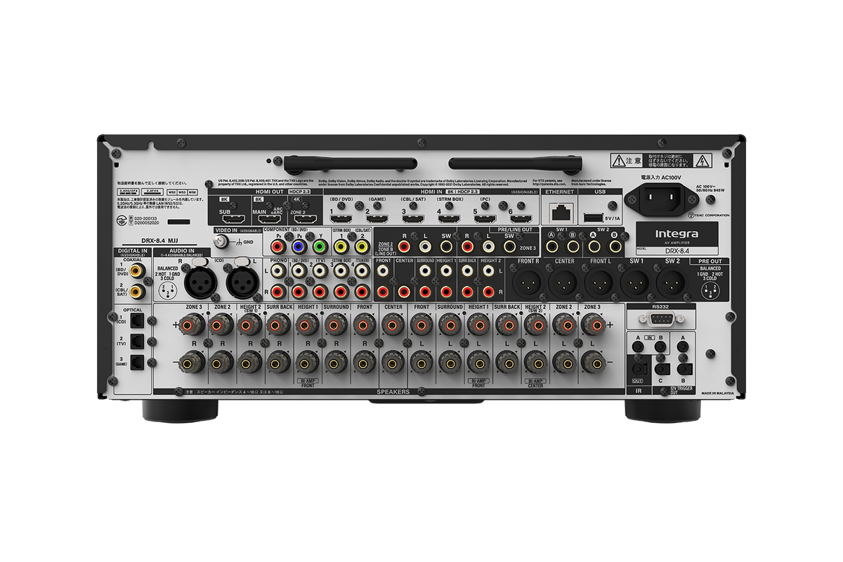 Integra DRX-8.4 11.4 Channel Network AV Receiver