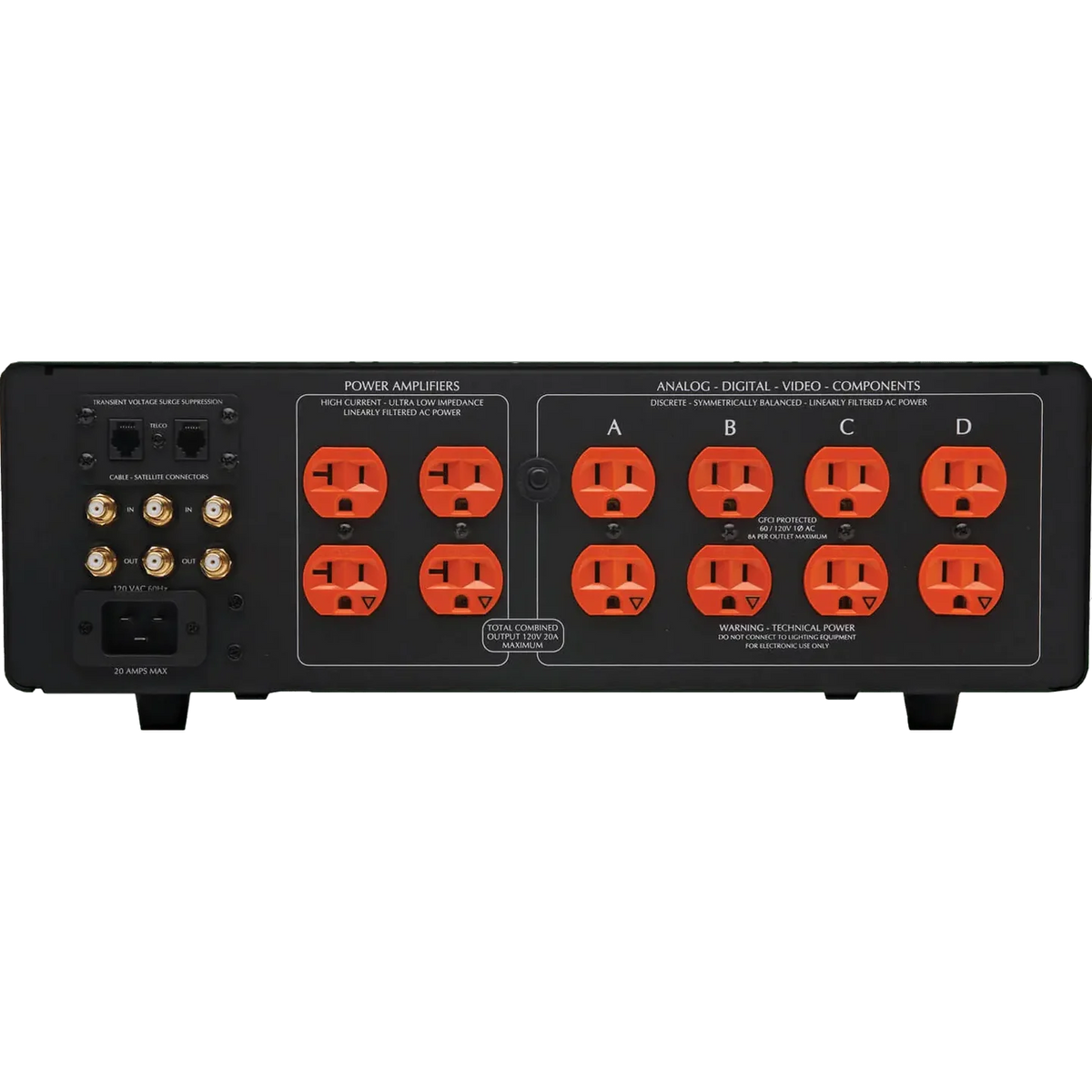 Furman IT-REF 20I Discrete Symmetrical Power Filter, 20 Amp