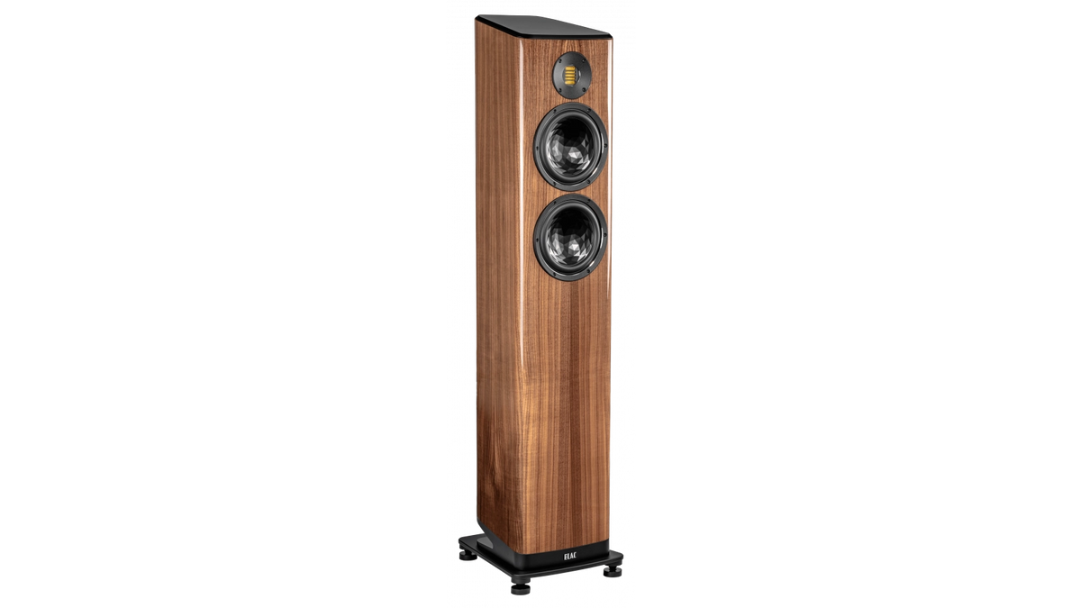 Elac Vela 2.0 7" 2.5 Way Floorstanding Speaker with JET 6 Tweeter - Gloss Walnut, Each