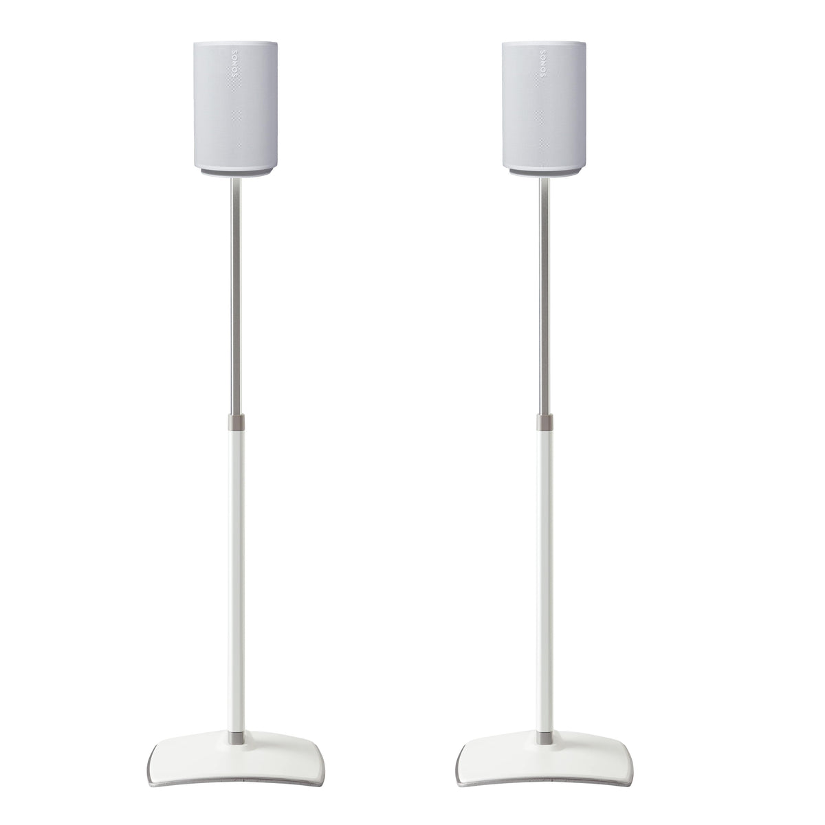 Sanus WSSE1A2-W2 ADJUSTABLE SONOS STAND - PAIR - WHITE