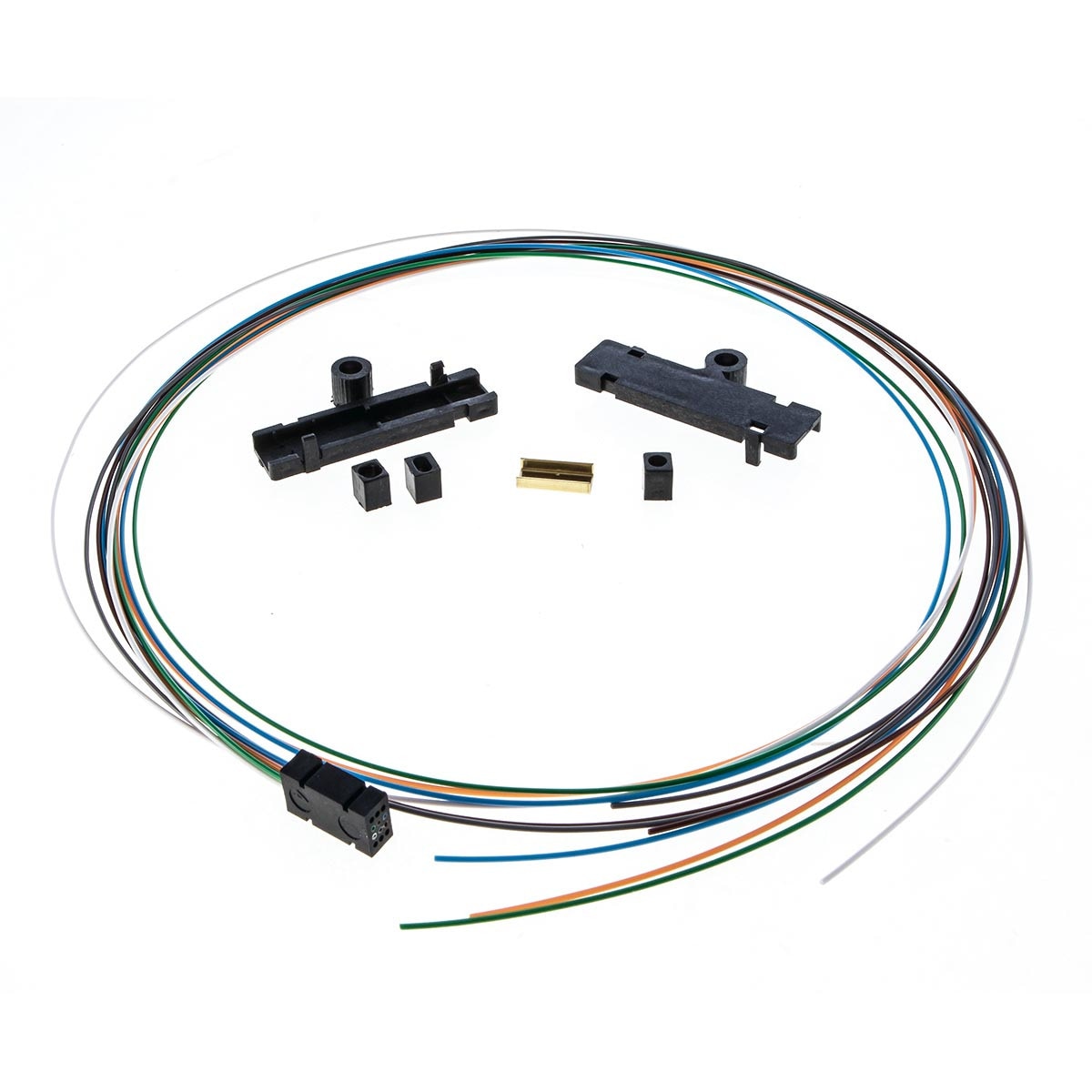 Cleerline FAN0636M250 Cleerline™ 6 Fiber Buffer Tube Fan-Out Kit, 900 µm 36" Legs, Accepts 250 µm Per Each