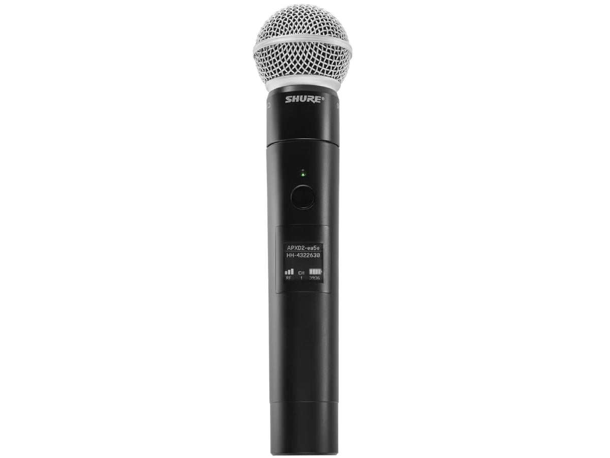 Shure MXW2X/SM58=-Z10 Handheld Transmitter with SM58 Capsule