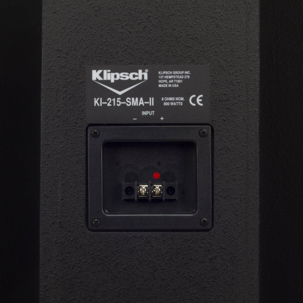 Klipsch KI-215-B-SMA-II Black KI 215 SMA II Input