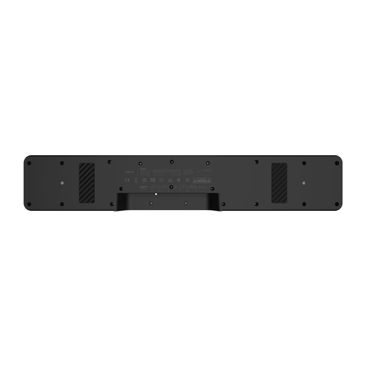 Klipsch Flexus Core 100 Soundbar NA Black Klipsch Flexus CORE 100 Bottom 2000x2000