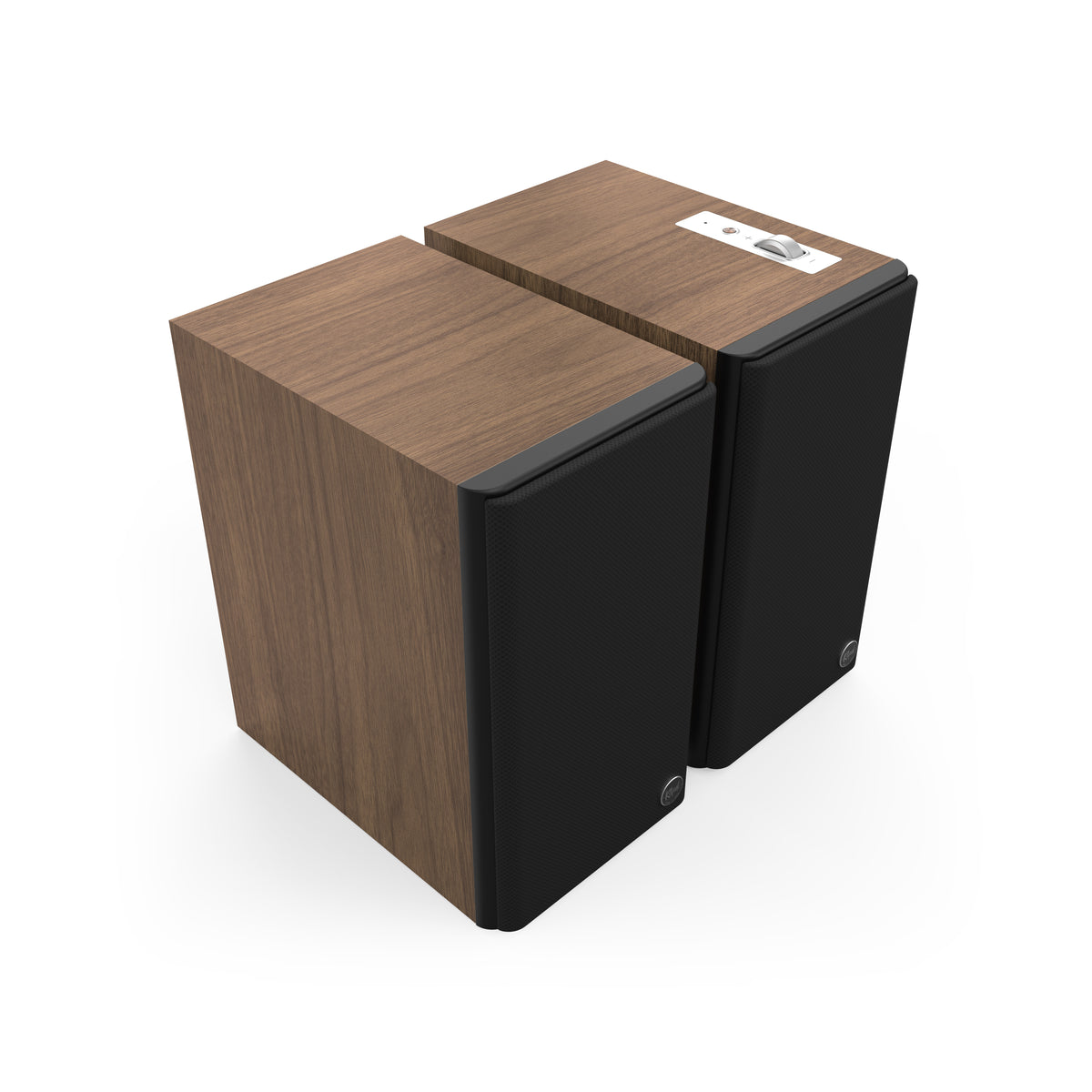 Klipsch The Fives II Walnut Klipsch The Fives WN HeroL Grille On